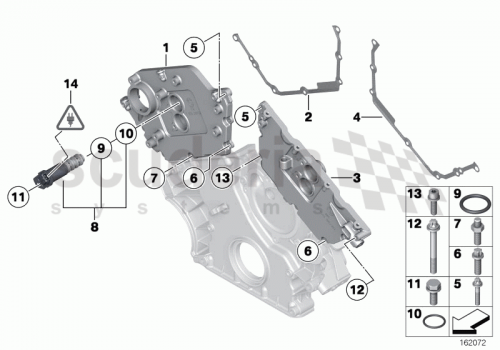 Part Diagram for Rolls Royce 07 12 9905598