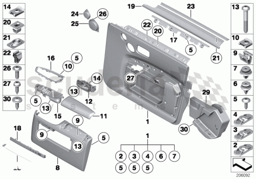 Part Diagram for Rolls Royce 51 41 7231811