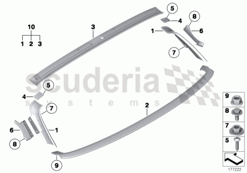 Part Diagram for Rolls Royce 07 12 9905411