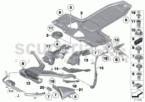 Part Diagram for Rolls Royce 51 75 4871729