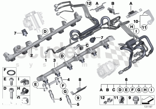 Part Diagram for Rolls Royce 13 64 7512081