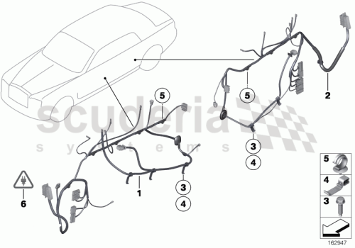 Part Diagram for Rolls Royce 61 12 0022499