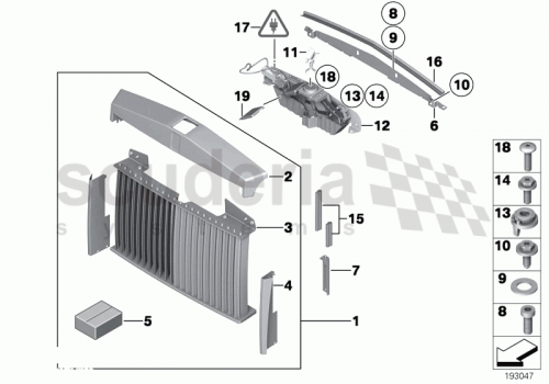 Part Diagram for Rolls Royce 51 13 7162951