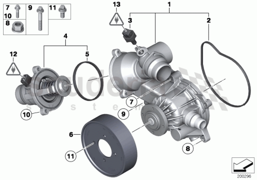 Part Diagram for Rolls Royce 11 51 7549445