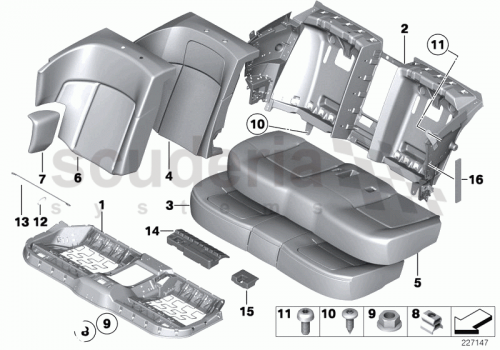 Part Diagram for Rolls Royce 52 20 7248647