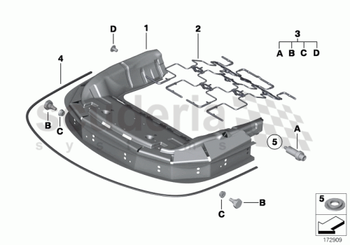 Part Diagram for Rolls Royce 52 10 7011759