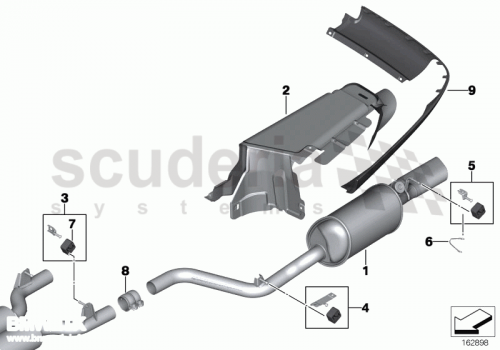 Part Diagram for Rolls Royce 18 20 7510997