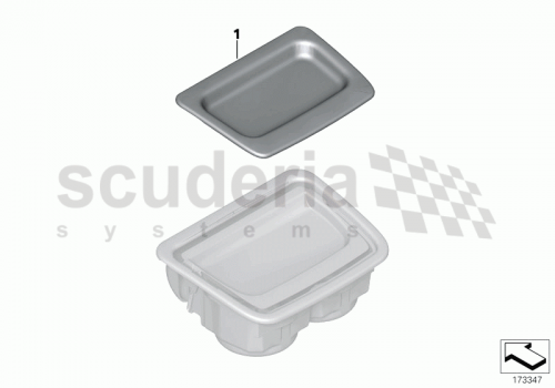 Part Diagram for Rolls Royce 51 16 6978395