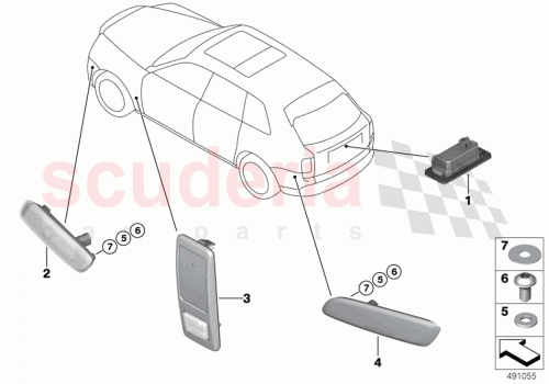 Part Diagram for Rolls Royce 63217459437
