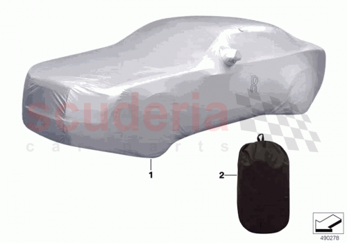 Part Diagram for Rolls Royce 82159463472