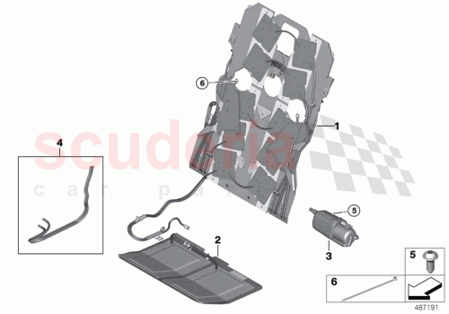 Part Diagram for Rolls Royce 52105A1A507