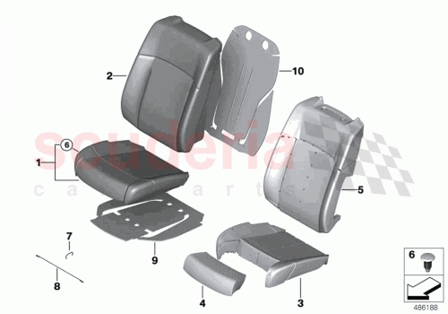 Part Diagram for Rolls Royce 52107445949