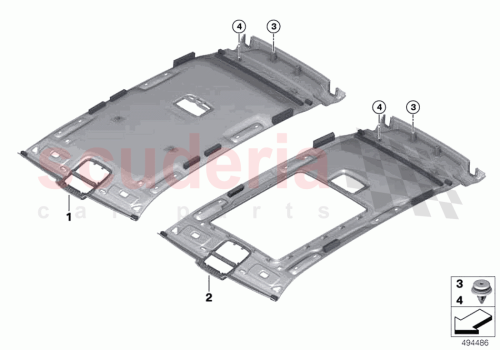 Part Diagram for Rolls Royce 51447941234