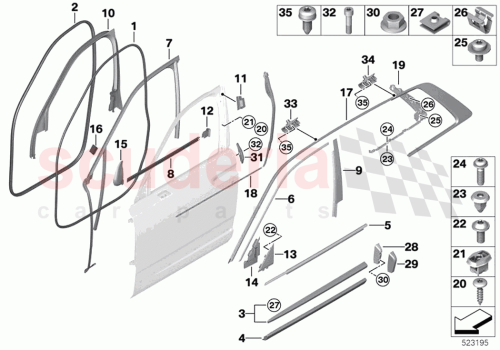 Part Diagram for Rolls Royce 07119907353