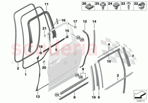 Part Diagram for Rolls Royce 51337468688