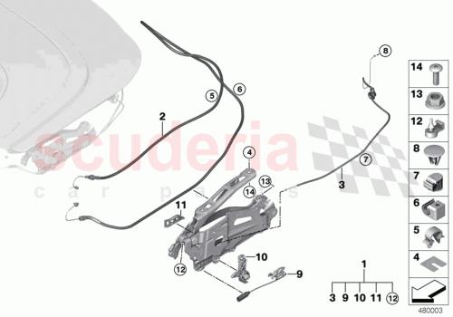 Part Diagram for Rolls Royce 54347439821
