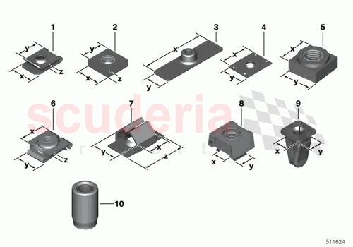 Part Diagram for Rolls Royce 41 00 7499646