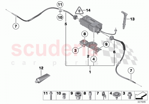 Part Diagram for Rolls Royce 34436883930