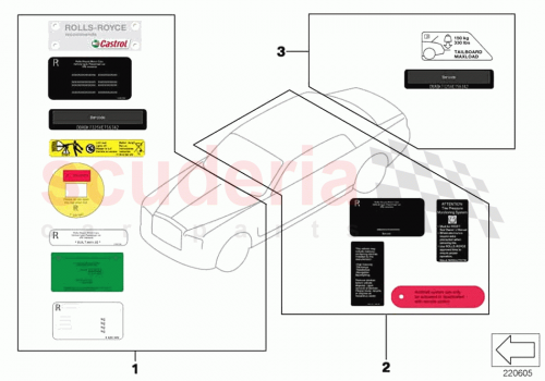 Part Diagram for Rolls Royce 71215A057C9