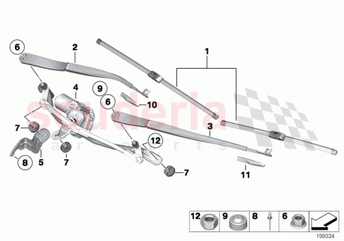 Part Diagram for Rolls Royce 61617203157