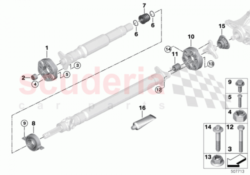 Part Diagram for Rolls Royce 26 12 9846613