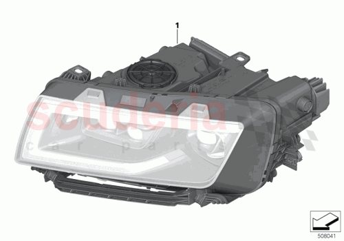 Part Diagram for Rolls Royce 63115A2A5A6