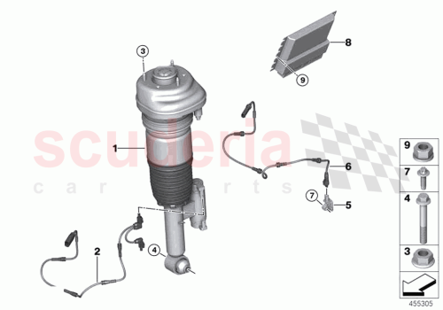 Part Diagram for Rolls Royce 37106880691