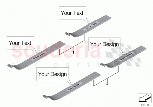 Part Diagram for Rolls Royce 51475A31692