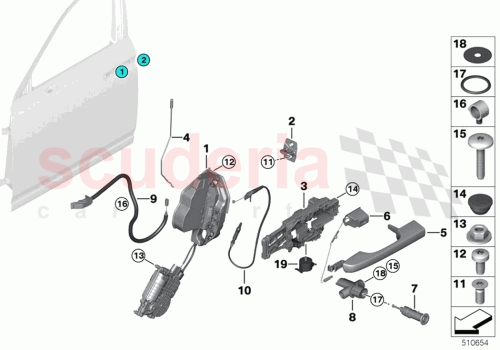 Part Diagram for Rolls Royce 51217398263