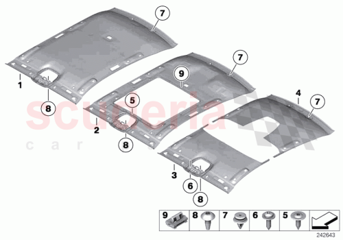 Part Diagram for Rolls Royce 51447329697