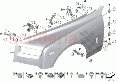 Part Diagram for Rolls Royce 63127280779