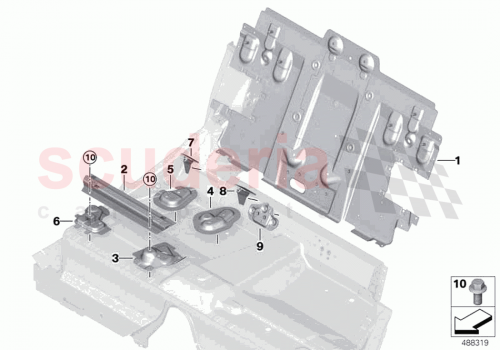 Part Diagram for Rolls Royce 41008496438