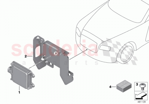 Part Diagram for Rolls Royce 66 31 5A40505