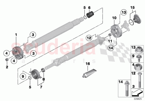 Part Diagram for Rolls Royce 26118607971