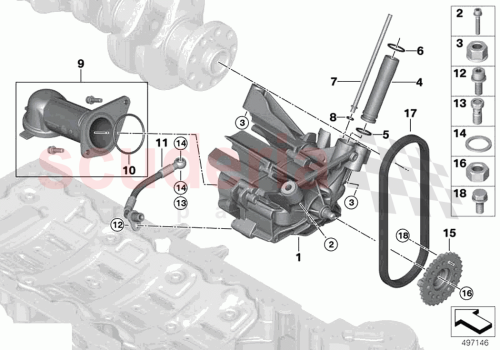 Part Diagram for Rolls Royce 11429847270