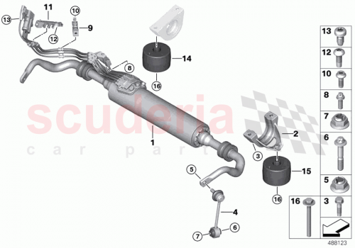 Part Diagram for Rolls Royce 37106897270