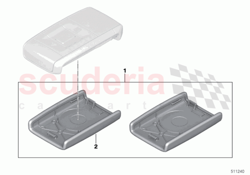 Part Diagram for Rolls Royce 66125A307D0