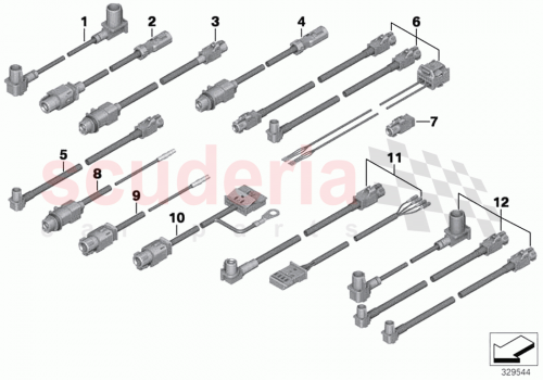 Part Diagram for Rolls Royce 61119326456