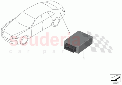 Part Diagram for Rolls Royce 61355A2FE14