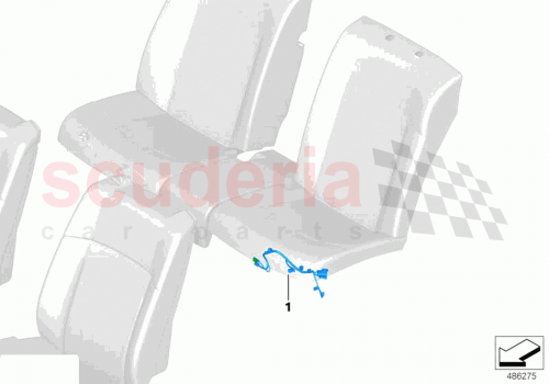 Part Diagram for Rolls Royce 61128795576