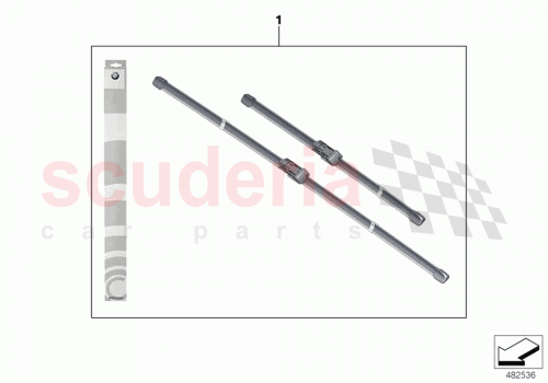 Part Diagram for Rolls Royce 61612454417