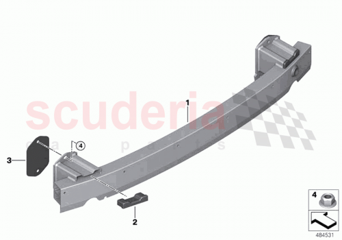 Part Diagram for Rolls Royce 51127499251