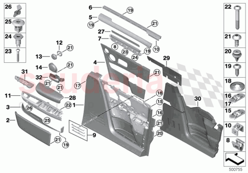 Part Diagram for Rolls Royce 51417277443