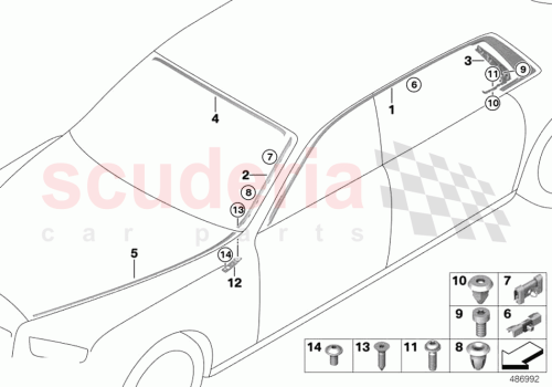 Part Diagram for Rolls Royce 51138498814