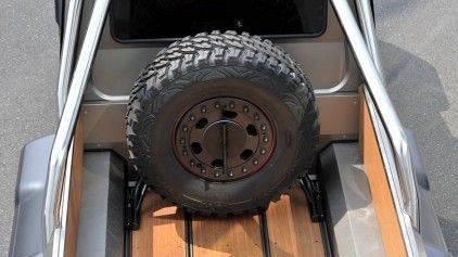 Photo of Brabus Spare Wheel Holder (6x6) for the Mercedes Benz G63 AMG (W463) - Image 2