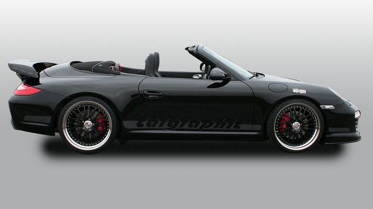 Photo of Cargraphic Tailpipes Center Outlet - 997 GT3 Look for the Porsche 997 (Mk II) Carrera - Image 7