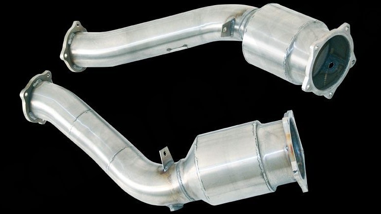 Photo of Cargraphic Primary Catalytic Converter Replacement Pipe Set for the Porsche Cayenne Turbo (2003-2017) - Image 4