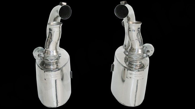 Photo of Cargraphic Sport Rear Silencer Set for the Porsche 993 (all normally aspirated variants) - Image 1