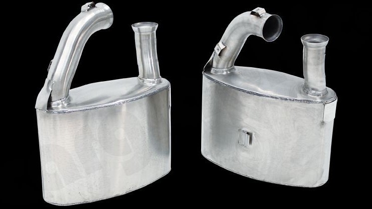 Photo of Cargraphic Sport Rear Silencer Sets and Tailpipe Sets for the Porsche 993 (all normally aspirated variants) - Image 1