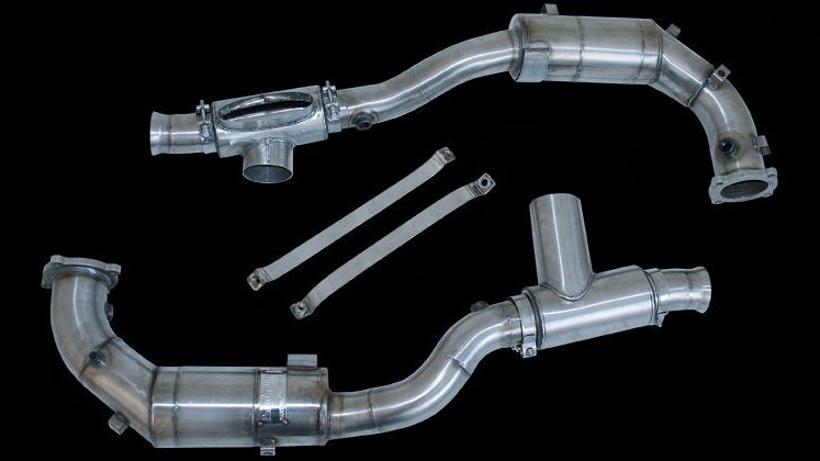Photo of Cargraphic Sport Catalyser Set for the Porsche 993 GT/Turbo/Turbo S - Image 1